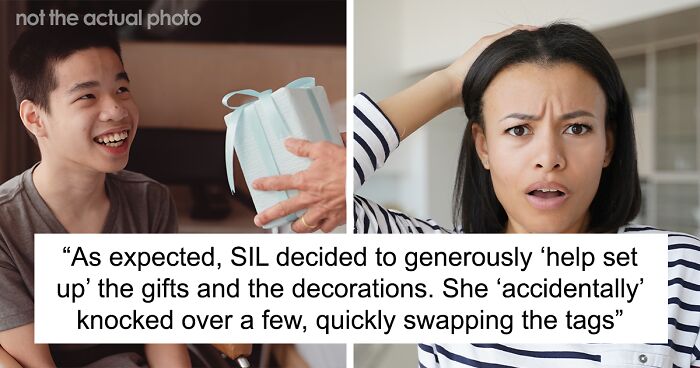 Person Gets Revenge On Sneaky Sister-In-Law For Swapping Name Tags On Her Son’s Birthday Gifts