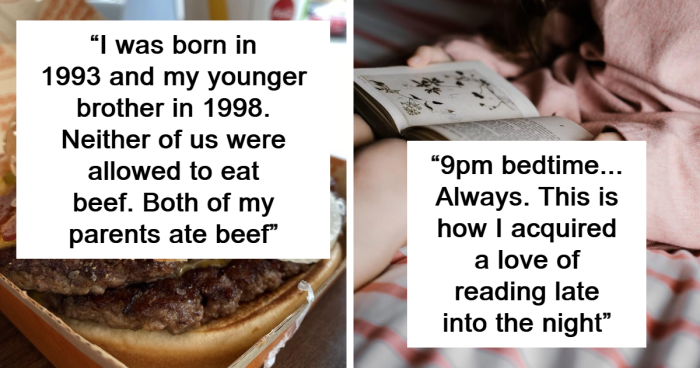 31 Weird And Silly Rules Parents Had Kids Follow That They Still Don’t Get After Growing Up
