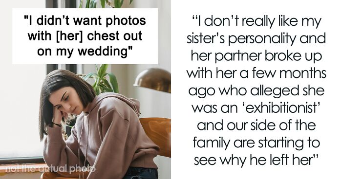 Bride Dislikes Sister’s ‘Exhibitionism’ While Breastfeeding, Seats Her Aside At The Ceremony