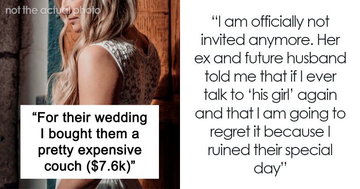 Guy Buys A $7,600 Gift For Sister’s Wedding, She Wants A New Gift For Getting Married Again