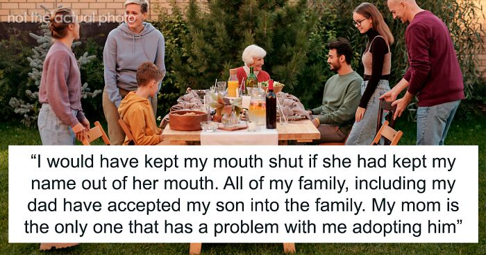 Mom Has Problem With Man Adopting His Son, He Skips Family Gathering In Response