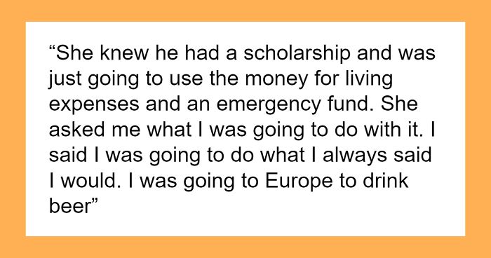 Mom Asks Ex To Give Late Son’s University Fund To Her Stepson, The Ex Goes To Europe Instead