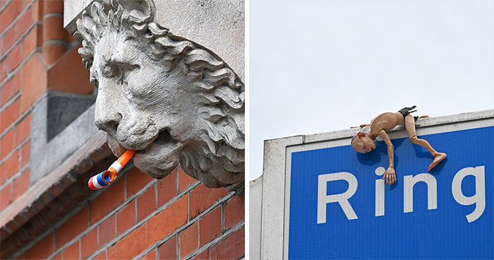 50 New And Clever Interpretations Of Public Spaces Through Street Art By Frankey