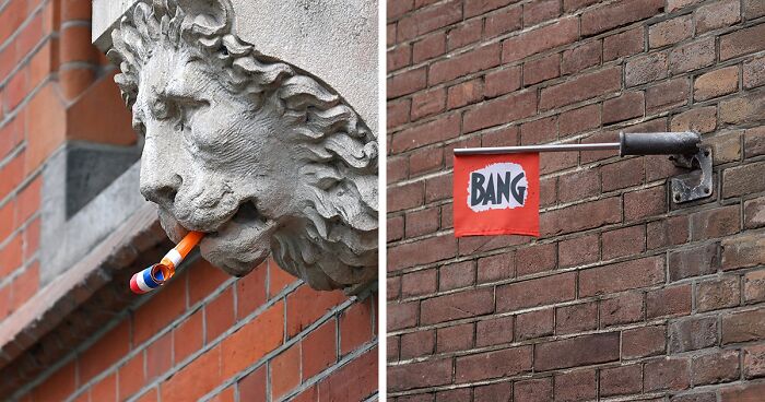 56 New And Clever Interpretations Of Public Spaces Through Street Art By Frankey