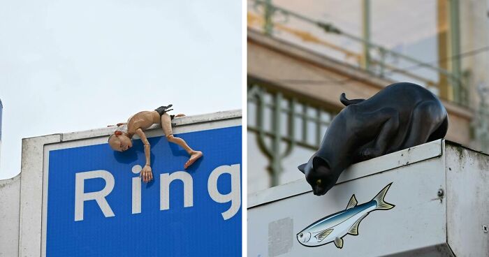 Subtle And Fun Street Art Interventions In Public Spaces By This Dutch Artist (56 New Pics)