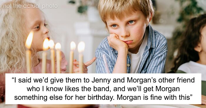 Girl Of A Multi-Child Family Is Upset When Her Mom Says Her B-Day Concert Tickets Will Go To Her Bro