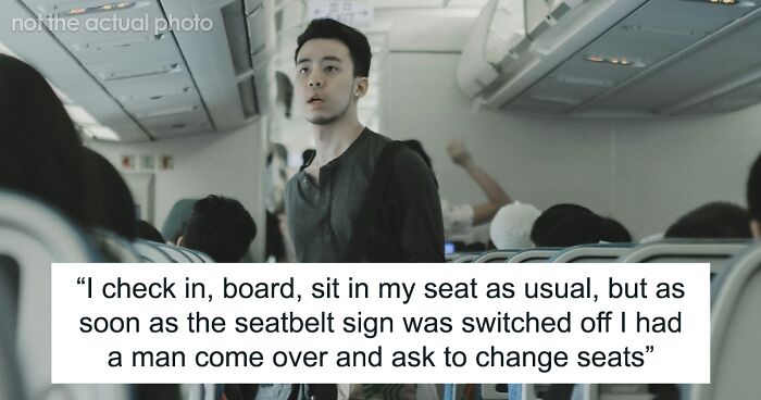 Woman Calls Flight Attendants After 6’4” Tall Guy Wouldn’t Take No For An Answer To Swapping Seats