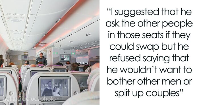 Woman Calls Flight Attendants After 6’4” Tall Guy Wouldn’t Take No For An Answer To Swapping Seats