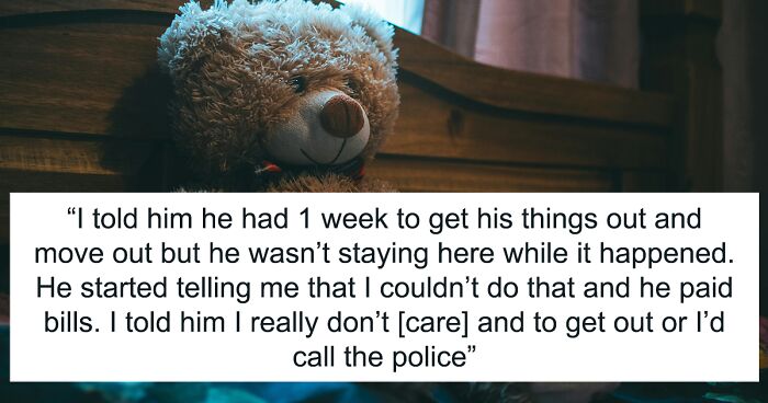 Man Throws Out GF’s Beloved Teddy Bear, Gets Thrown Out Of Their Home Himself