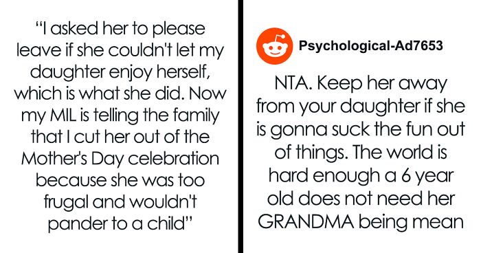 Grandma Gets Kicked Out Of Lunch With 6YO After She Kept Saying It Was A Waste Of Money