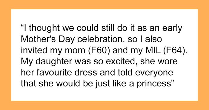 6YO Is Excited To Go To A “Princess” Restaurant, MIL Can’t Stop Bashing Her For How Silly It Is