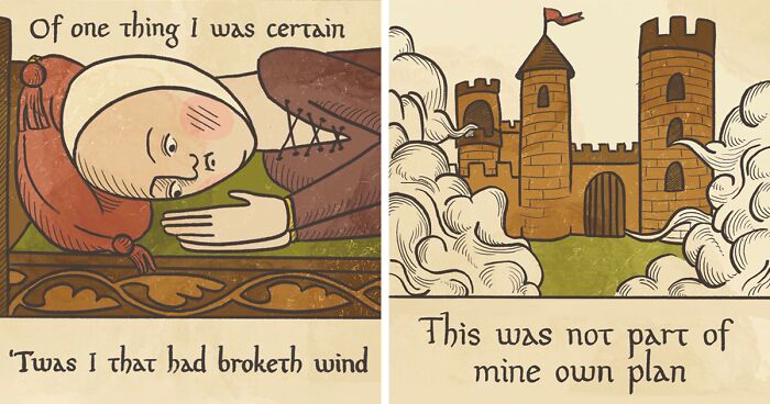 Situationships In The Middle Ages: Hilarious Story Created By This Artist