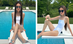 74-Year-Old Vera Wang Is “Aging Backward” As She Shares Swimsuit Pics By The Pool