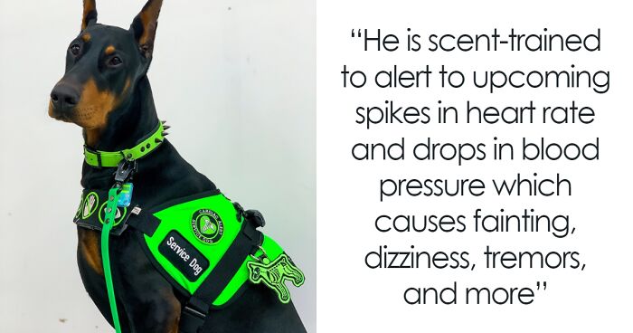 Doberman Tobias Goes Viral For Incredible Ability To Detect Range Of Health Emergencies