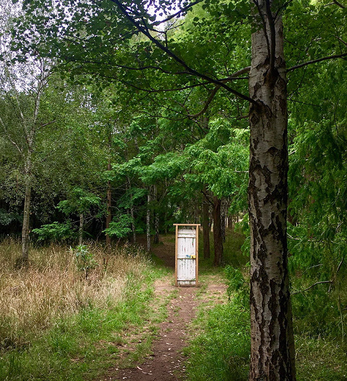 Found A Mysterious-Looking Door In The Middle Of A Forest Walk Today. Wonder Who I Will Draw?