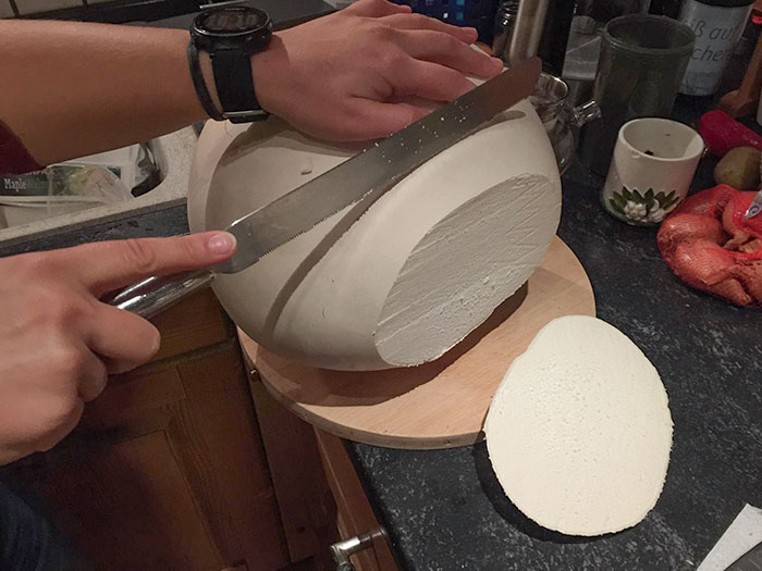 Giant Puffball Mushroom My Sister Found In The Woods