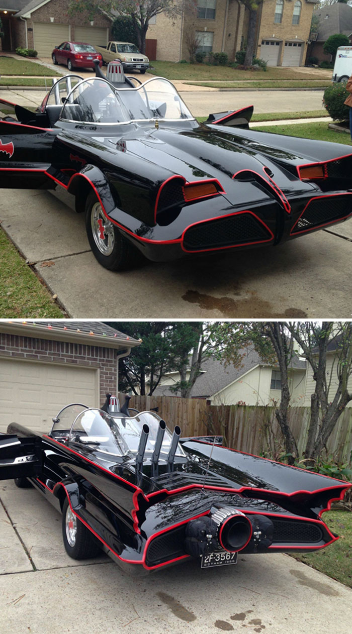 My Neighbor Just Completed His Batmobile After 9 Years Of Work