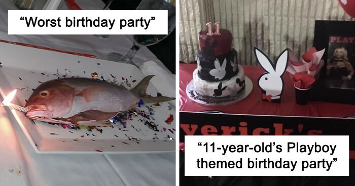 These 40 Birthdays Take The Cake For Being Uncomfortably Unhinged