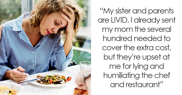 Family Humiliated And Charged Hundreds After Vegan Claims To Have Life-Threatening Allergies