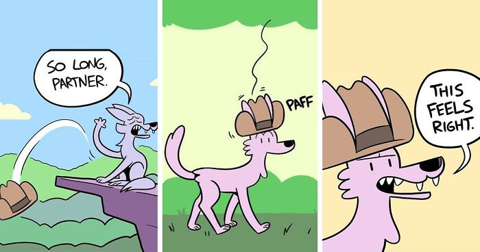 Artist Creates Charming Comics Featuring Wolves And Other Woodland Creatures (70 Pics)