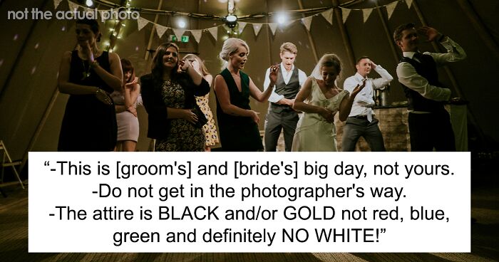 Couple Set All Manner Of Restrictions On Wedding Guests With A List Of 15 Rules That Make No Sense