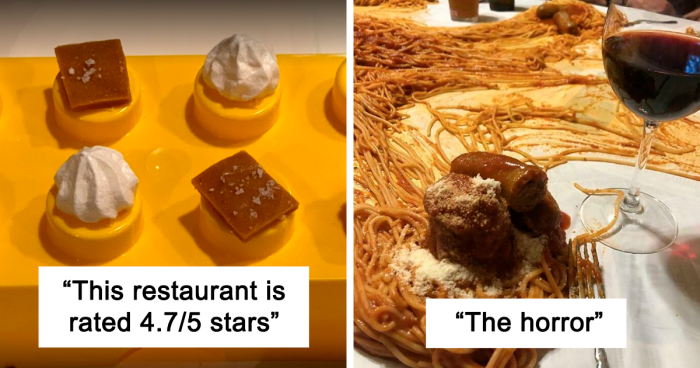 81 Worst Ever Ways People Had Their Food Served In Restaurants