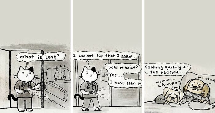 Artist Makes Relatable Comic Series About Their Experiences Working As An ICU Nurse (23 Pics)