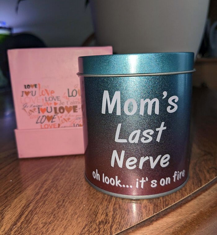 This Candle I Got For Mother's Day
