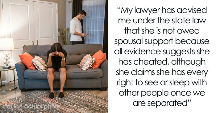 Husband Stops Giving Money To Wife After She Moves In With New Guy, Causing Her To Freak Out