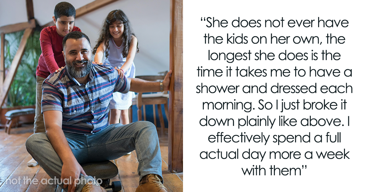Dad Wakes Up Every Day At 5:30am To Take Care Of Kids, Wife Complains About Them Preferring Him - Vimarsana News