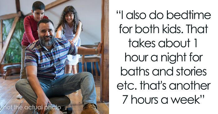 Dad Wakes Up Every Day At 5:30am To Take Care Of Kids, Wife Complains About Them Preferring Him