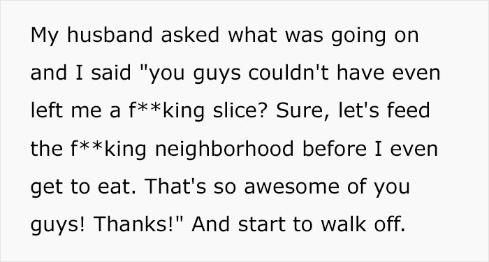 Mom Of Four At Her Wit's End After MIL Won’t Stop Eating All Their Food Mom Of Four At Her Wit's End After MIL Won’t Stop Eating All Their Food