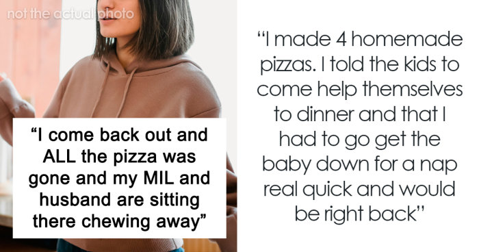 Mom Of Four At Her Wit’s End After MIL Won’t Stop Eating All Their Food