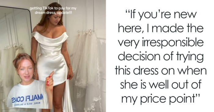 Bride-To-Be Convinces Internet To Help Pay For Her Expensive Wedding Dress Which Costs Over $5,700
