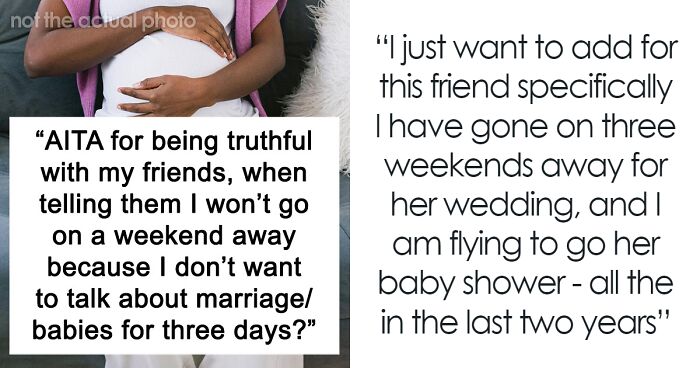 Woman Refuses To Be Subjected To Hours Of Marriage And Baby Talk, Skips Trip, Drama Ensues