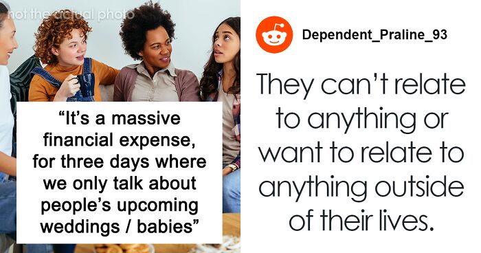 Woman Refuses To Be Subjected To Hours Of Marriage And Baby Talk, Skips Trip, Drama Ensues