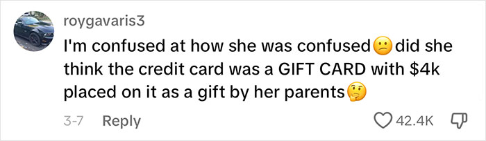 Interviewer Gives 20 Y.O. A Reality Check After She Jokes About Her $4k Credit Card Debt Interviewer Gives 20 Y.O. A Reality Check After She Jokes About Her $4k Credit Card Debt