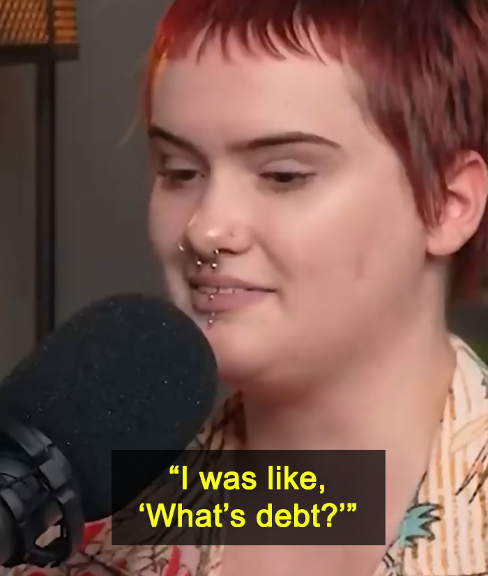 Interviewer Gives 20 Y.O. A Reality Check After She Jokes About Her $4k Credit Card Debt Interviewer Gives 20 Y.O. A Reality Check After She Jokes About Her $4k Credit Card Debt
