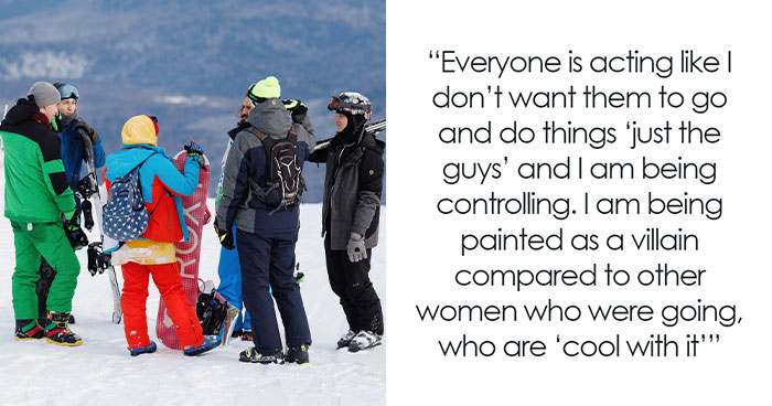 Ski Trip Woman Planned Turns ‘Boys Only’ As Guy Friends Take Over, She Makes Them Regret It