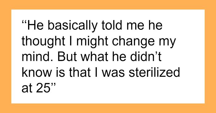 Woman Doesn’t Tell Fiancé She’s Sterilized, He Says He Would Never Have Dated Her