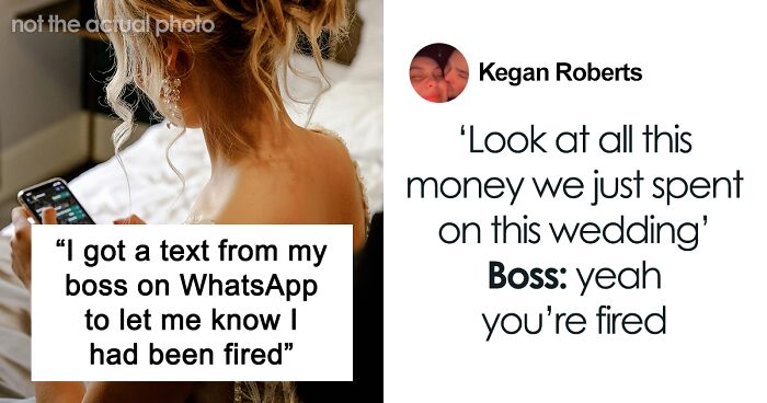 Bride Shocked To Receive A Message From Boss On Her Wedding Day Saying That She’s Fired