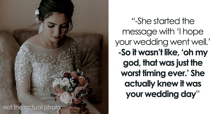 Bride Shocked To Receive A Message From Boss On Her Wedding Day Saying That She’s FiredBride Shocked To Receive A Message From Boss On Her Wedding Day Saying That She’s Fired