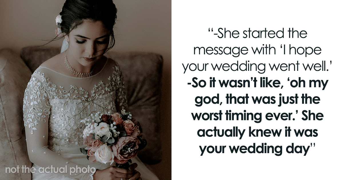 Bride Shocked To Receive A Message From Boss On Her Wedding Day Saying
