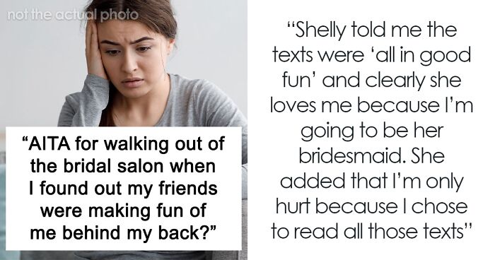 Woman Leaves Wedding Shop In Tears After Finding Bride And Maid Of Honor’s Mean Messages