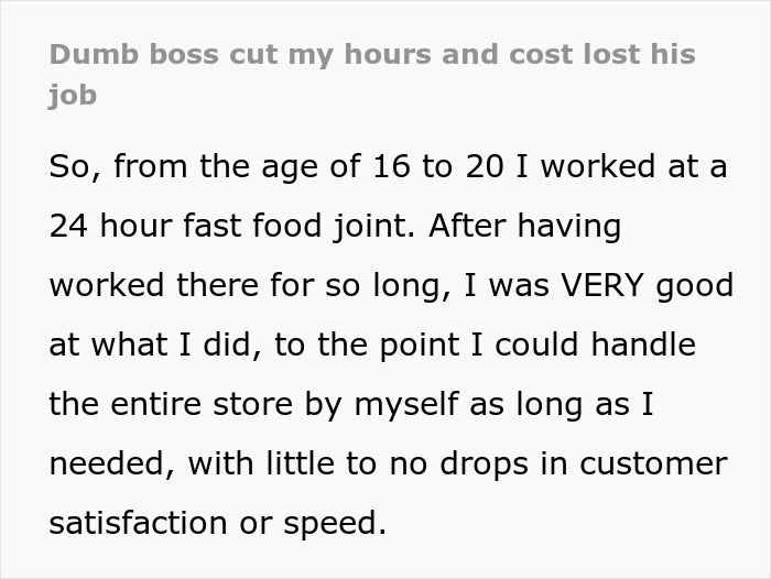 New Manager Realizes He Messed Up After Star Worker’s Resignation Costs Store 125% In Profit New Manager Realizes He Messed Up After Star Worker’s Resignation Costs Store 125% In Profit