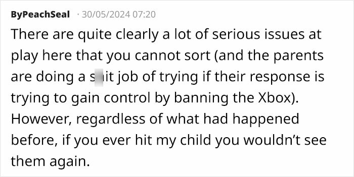 Lady Asks If She's Unreasonable For Not Buying Grandson A Birthday Gift After He Punched Her Lady Asks If She's Unreasonable For Not Buying Grandson A Birthday Gift After He Punched Her