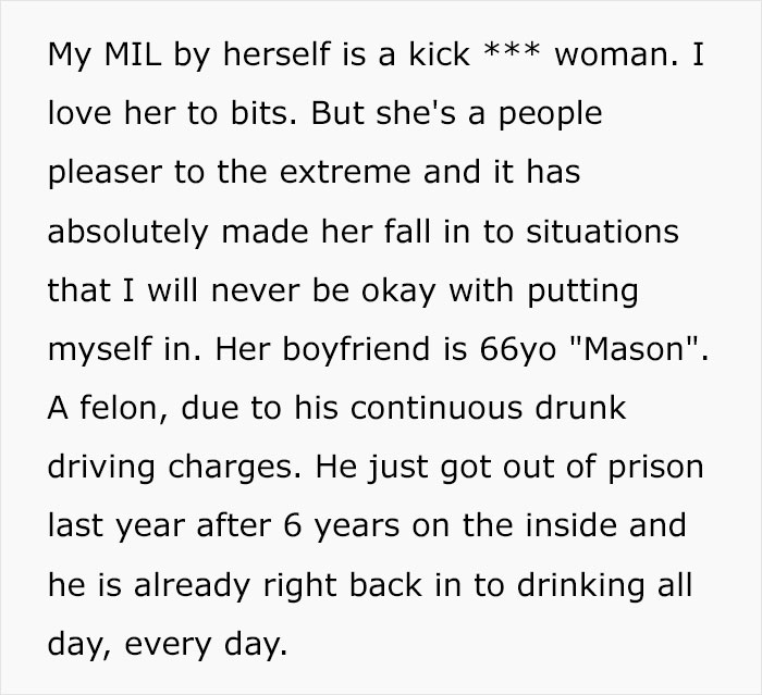 MIL And Her BF Are Furious After DIL Sets Boundaries When They Move In With Her MIL And Her BF Are Furious After DIL Sets Boundaries When They Move In With Her