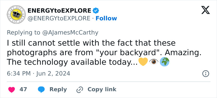 Andrew McCarthy Captured Highly Detailed Views Of The Sunspot From His Backyard In Arizona Andrew McCarthy Captured Highly Detailed Views Of The Sunspot From His Backyard In Arizona