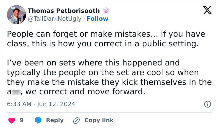 Sue Perkins Apologizes After Matt Smith Elegantly Corrects Her When She Misgenders His Co-Star Sue Perkins Apologizes After Matt Smith Elegantly Corrects Her When She Misgenders His Co-Star