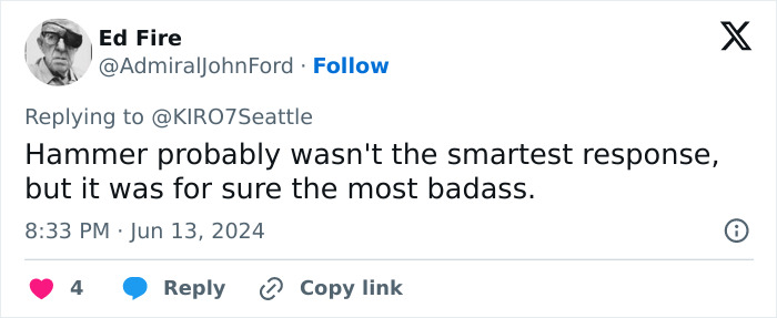 After Customer Crosses The Line, Barista Smashes His Windshield After Customer Crosses The Line, Barista Smashes His Windshield